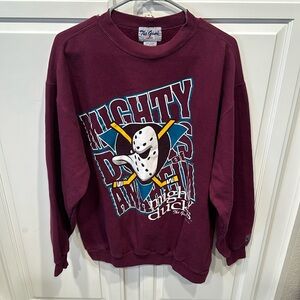 Mighty ducks Anaheim ducks crew neck vintage men’s large
